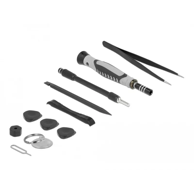Manueller Schraubendreher-Satz DeLOCK 64167 Präzisionsschraubendreher 105 mm Breite 155 mm Länge 52 mm Höhe