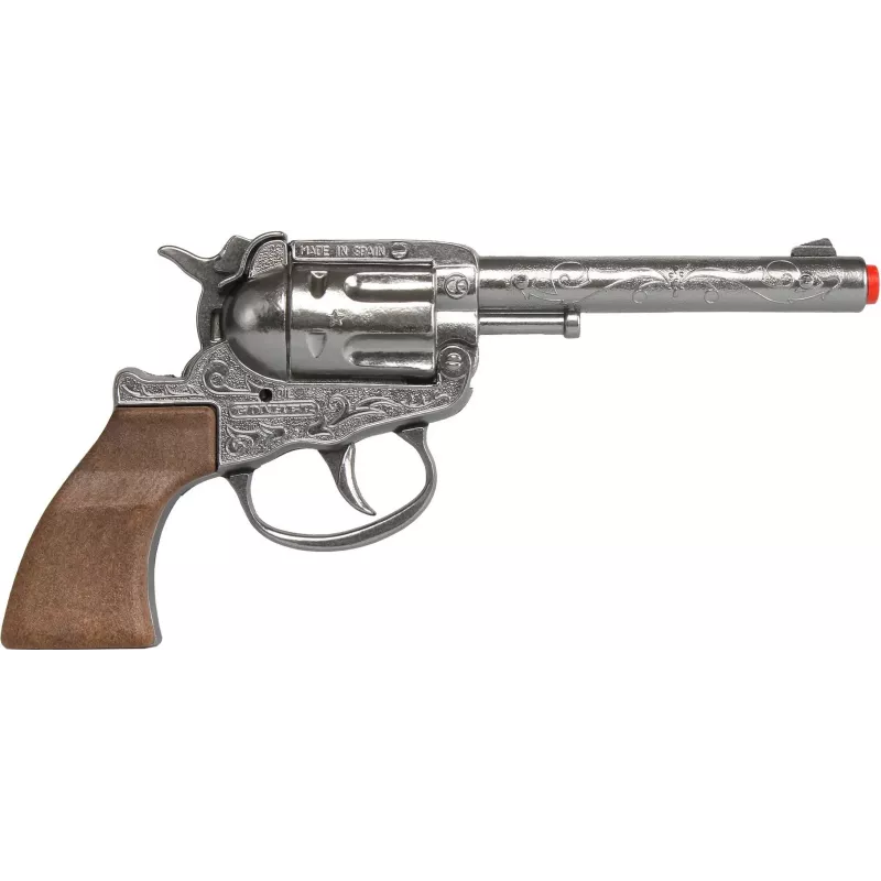 Metall Cowboy-Spielzeugrevolver Gonher 8-Schuss Modell 239842