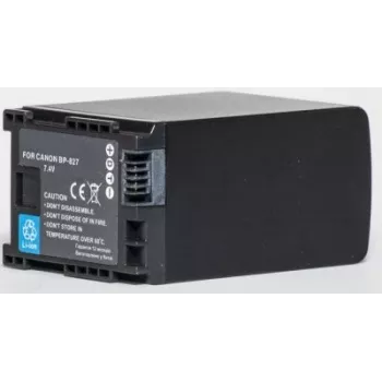 Wiederaufladbarer Kamera-Akku Extra Digital BP-827, Li‑ion 3200mAh, kompatibel mit Canon BP-827