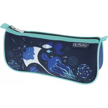 Herlitz 50043538 Case soft Federmäppchen Blau (50043538)