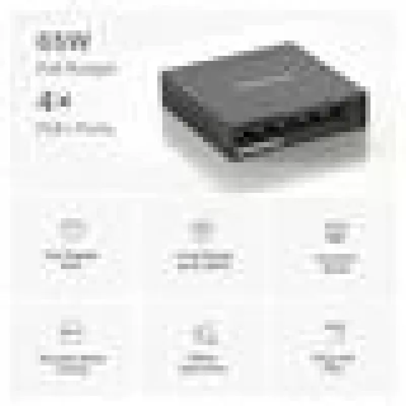 Mercusys 5-Port Gigabit Desktop Switch mit 4-Port PoE+