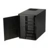 Computergehäuse Silverstone SST-DS380B Mini-ITX Schwarz