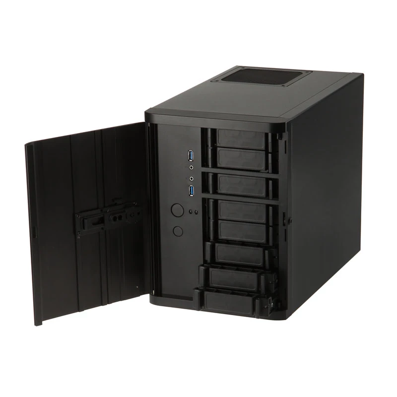 Computergehäuse Silverstone SST-DS380B Mini-ITX Schwarz