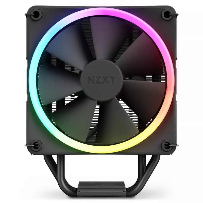 NZXT T120 RGB Prozessor-Luftkühler 12 cm Schwarz 1 Stück