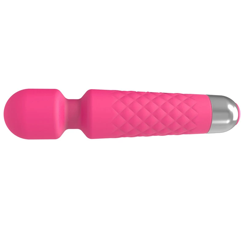 Klitoris-Massagegerät Erolab Wand-M MFN01r Rosé Pink — kompakter Massagestab im Zauberstab-Stil