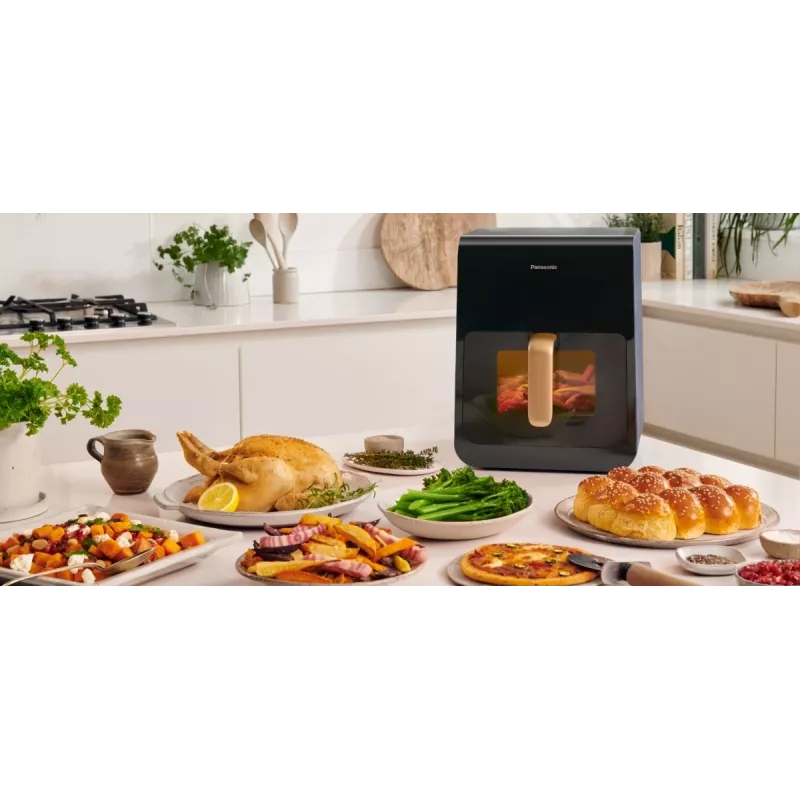 Heißluftfritteuse Panasonic NF-CC600 6 L 1450 W Schwarz