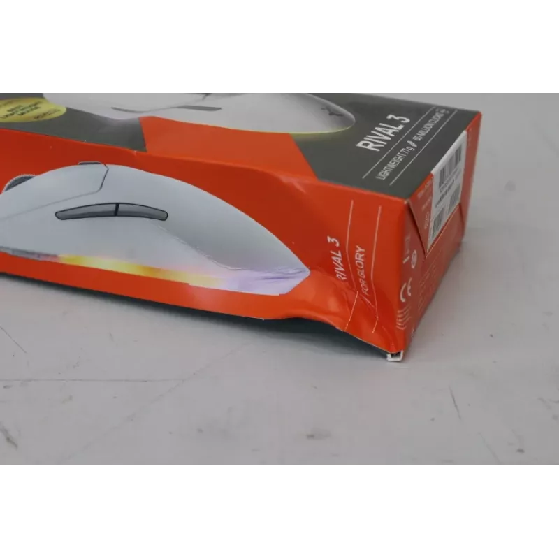 SALE OUT. Steelseries Rival 3 Gen 2 Gaming-Maus, Weiß | SALE OUT. SteelSeries Gaming-Maus | Rival 3 Gen 2 | Kabelgebunden | Weiß | BESCHÄDIGTE VERPACKUNG