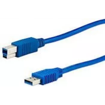 USB-Kabel e+p CC 302 USB 3.2 Gen 1 1,5 m USB A USB B Blau