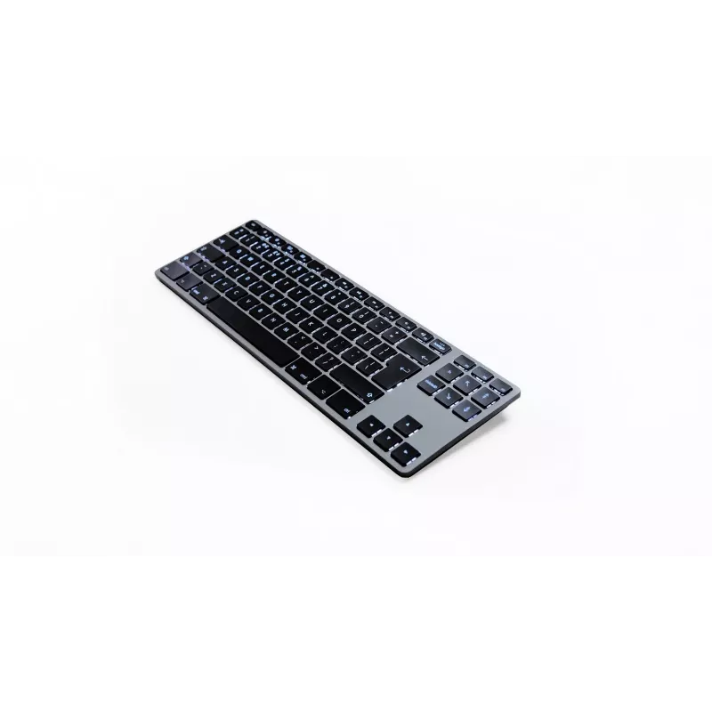 Tastatur Aluminium Mac Tenkeyless RGB Space Gray