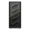 Gamemax Gehäuse | AERIS 330 MB | Schwarz | Mini-Tower | Netzteil nicht enthalten
