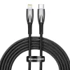 USB-C-auf-Lightning-Kabel Baseus Glimmer 20W, 2 m — Schnellladung und Datensynchronisation