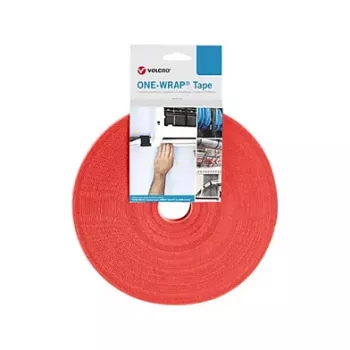 Velcro One Wrap Tape Kabelbinder Velcro Polypropylen (PP) Rot 25.000 mm × 16 mm