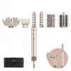 Shark FlexStyle 5-in-1 Air Styler & Haartrockner mit Auto-Wickel-Lockenwicklern, Flachbürste, Ovalbürste, Düsenaufsatz, Diffusor, Aufbewahrungstasche, ohne thermische Schäden