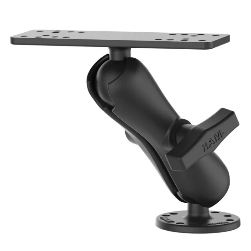 RAM Mounts Marine-Elektronikhalterung RAM-111U, Aluminium, schwarz