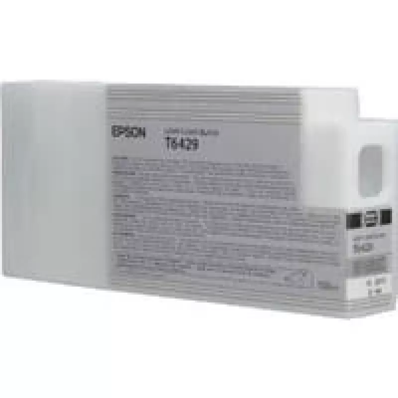 Epson T6429 Light Light Schwarz Tintenpatrone (150ml), Standardertrag, Light Light Schwarz, pigmentierte Tinte, 150 ml, 1 Stück