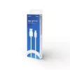 Savio USB 2.0 USB A - Micro USB Weiß CL-167 3 m Kabel