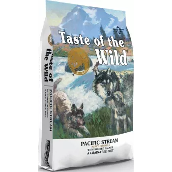 TASTE OF THE WILD Pacific Stream Puppy - Trockenfutter für Hunde - 12,2 kg