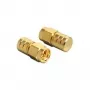 Kabeladapter DELOCK 88712 — SMA-Steckverbinder, vergoldete Kontakte, goldfarben