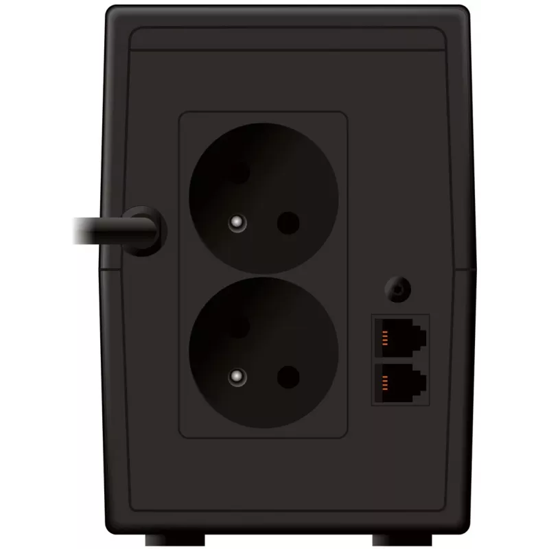 PowerWalker VI 650 SHL FR USV (Unterbrechungsfreie Stromversorgung) Line-Interactive 0,65 kVA 360 W 2 AC-Ausgänge