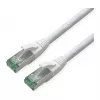 ROLINE RM Patchkabel Cat.6A S/FTP (PiMF), weiß, 0,3 m