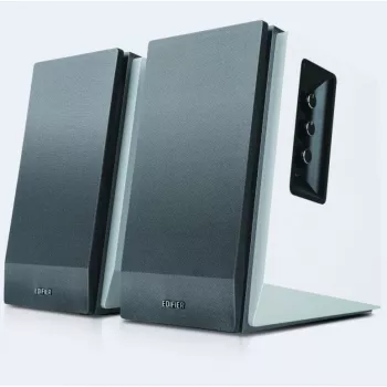 Edifier R1700BT Silber - Weiß Kabelgebunden und Kabellos 66 W (R1700BT Weiß/Silber)