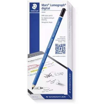 Staedtler Mars Lumograph Digital Classic Digitaler Stift, Blau