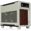 Mini-Gehäuse THERMALTAKE TR100 WS Matcha Grün, kompaktes Design, Unterstützung für mini-ITX/microATX