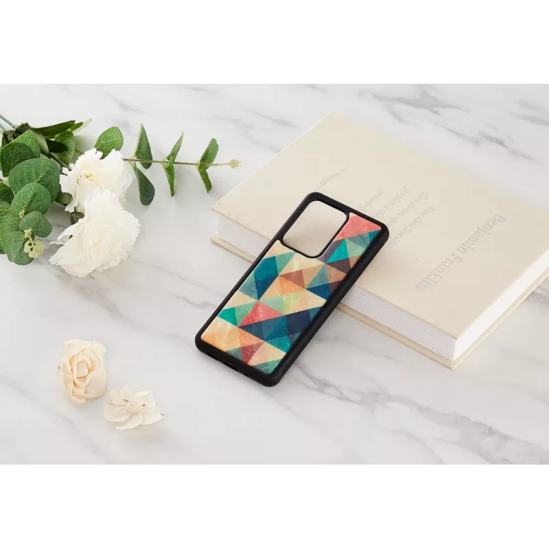 Schutzhülle iKins für Samsung Galaxy S20 Ultra, Mosaik Schwarz