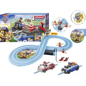 Spielzeugrennbahnen CARRERA FIRST Paw Patrol On the Track Modell 20063056 — Kinder-Slotcar-Set