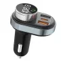 Freisprecheinrichtung Awei C-843 Bluetooth 5.0 mit FM-Transmitter, USB- und USB-C-Anschlüssen