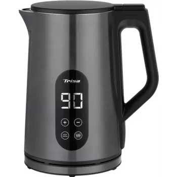Trisa Digital Boil Elektrischer Wasserkocher kabellos Anthrazit (6459.4112)