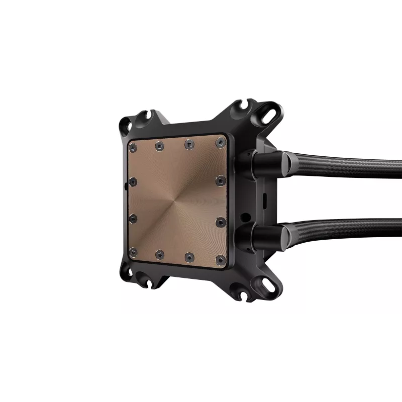All-in-One-Flüssigkeitskühler ENDORFY Navis F360 ARGB Schwarz — 360-mm-Radiator, 3x 120×25 mm Lüfter, 250–1800 U/min, Pumpe 1600–2600 U/min, Unterstützung für LGA 1700/AM5/AM4