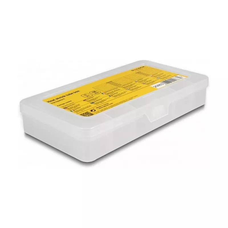 Schrumpfschlauch-Set DeLOCK 20863 2:1 transparent 196 Stück