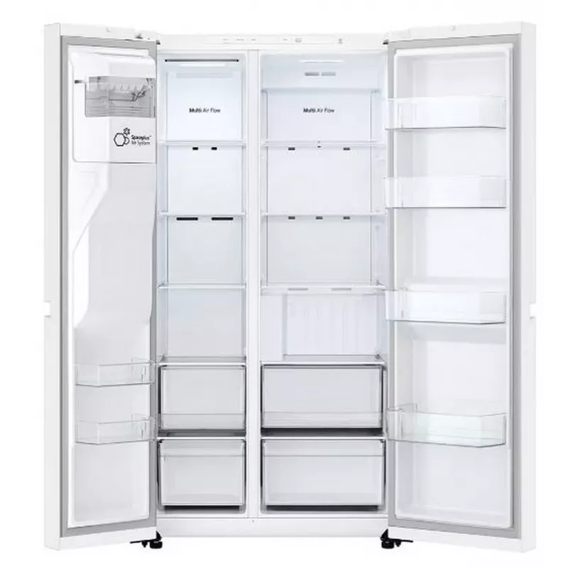 LG GSLC40SWPE Side-by-Side-Kühlschrank Freistehend 638 L Weiß