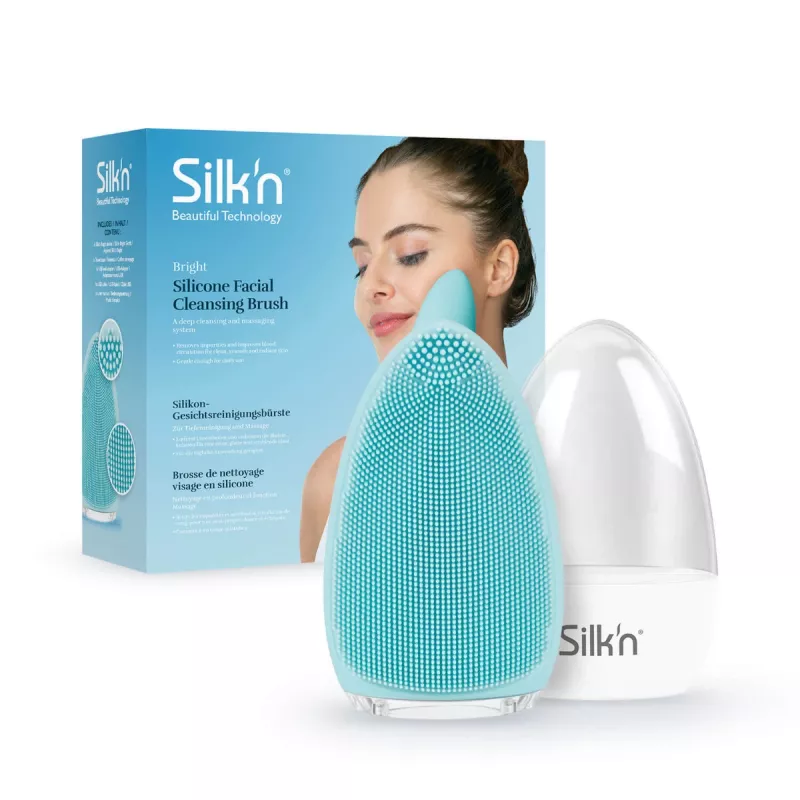 Gesichtsreinigungsgerät Silk'n Bright Blau 70mm Breite 110mm Höhe