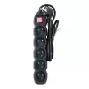 Power Extension Esperanza ELK214K 1.5 m Kabel 5 Type E outlets Indoor Schwarz