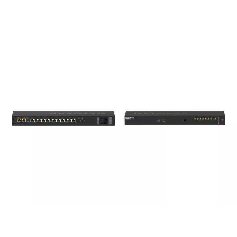 NETGEAR M4250-12M2XF Managed L2/L3 2.5G Ethernet 1U Schwarz