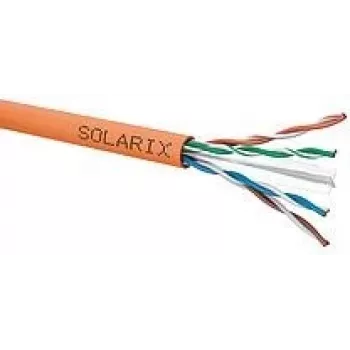 TWISTED-PAIR-KABEL SOLARIX CAT.6 U/UTP LSOHFR B2ca s1d1a1 Spule 500 m