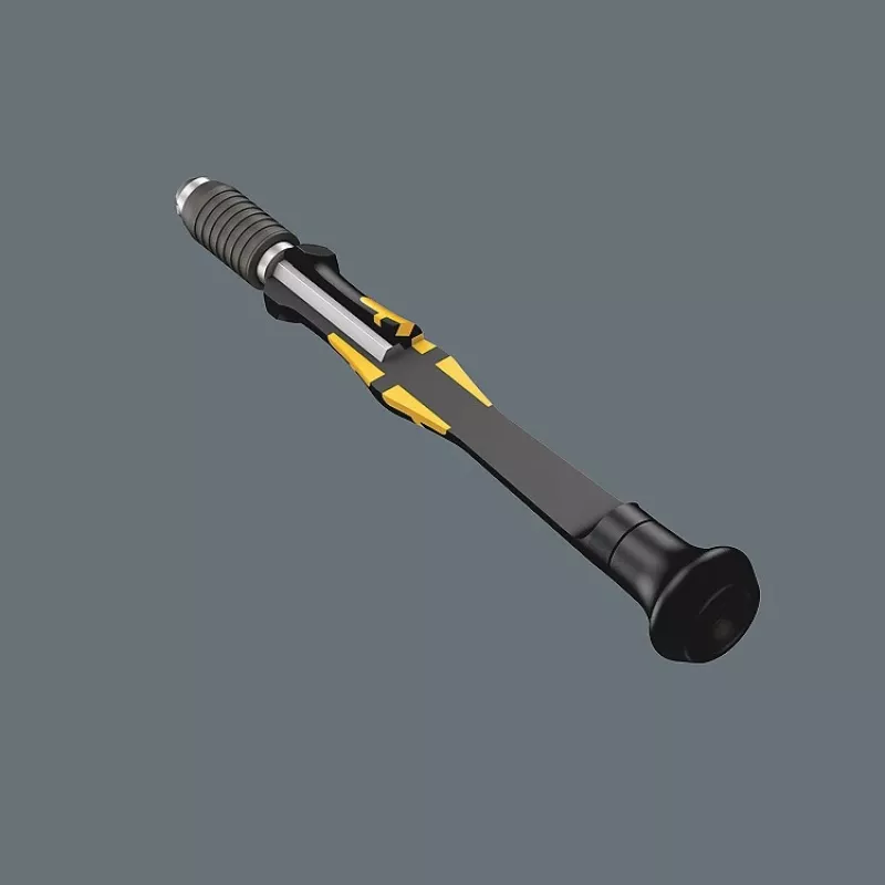 Kombischraubendreher Wera ESD/11 SB – 1-teilig, Torx/Phillips/Kreuzschlitz/Schlitz Spitzen, Kunststoffgriff (schwarz/gelb)