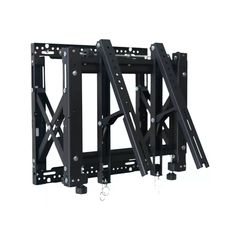 Edbak VWPOP65-P Flachbildschirm-Wandhalterung - Flachbildschirm-Wandhalterungen (60 kg, 42 Zoll, 65 Zoll, 100 x 100 mm, 400 x 200 mm, Schwarz)