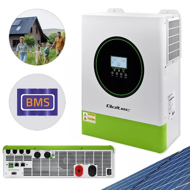 Qoltec Hybrid-Solarwechselrichter Off-Grid 11000W