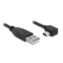 USB-Kabel DeLOCK 82684 USB 2.0 5m USB A Mini-USB B Schwarz