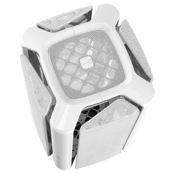 Geometric Future M2 THE ARK Gehäuse, Mesh – weiß