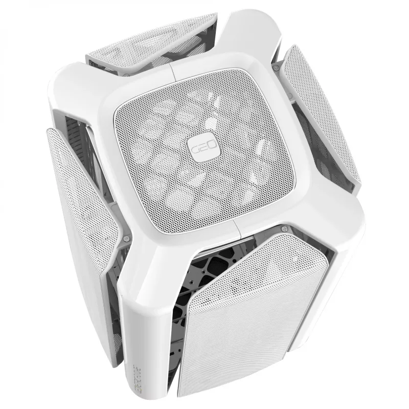 Geometric Future M2 THE ARK Gehäuse, Mesh – weiß