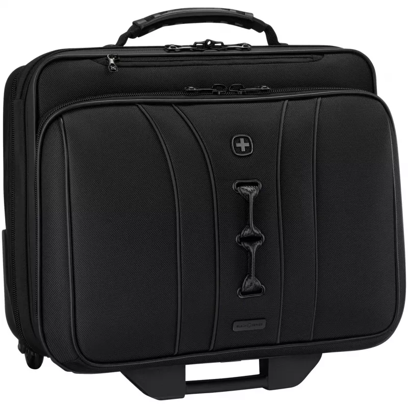 Wenger Rollkoffer-Laptoptasche Legacy Schwarz Series für 15,6 Zoll (39,62 cm) mit Tablet-Fach