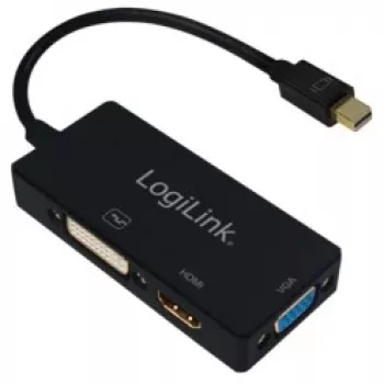 Kabel-Adapter Mini DisplayPort auf DisplayPort LogiLink CV0110