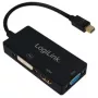 Kabel-Adapter Mini DisplayPort auf DisplayPort LogiLink CV0110
