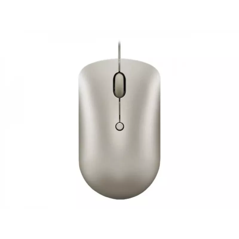 Kabelgebundene Büromaus Lenovo 540 beidhändig USB Type-C Optisch 2400 DPI Sand