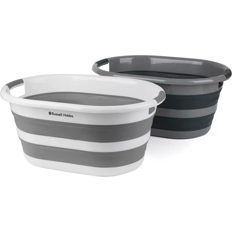 Wäschekorb Russell Hobbs LA053879GRYFEU7 27L faltbar