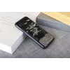 Smartphone-Hülle iKins für iPhone XS / XS Max — Crane Schwarz Schutzhülle